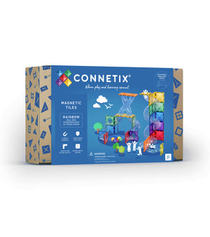 Connetix Magnetbausteine "Rainbow Ball Run Expansion Pack" | 66-teilig