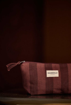 Gabrielle Paris Kosmetiktasche | Streifen Honoré