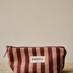 Gabrielle Paris Cosmetic Pouch | Garance Stripe