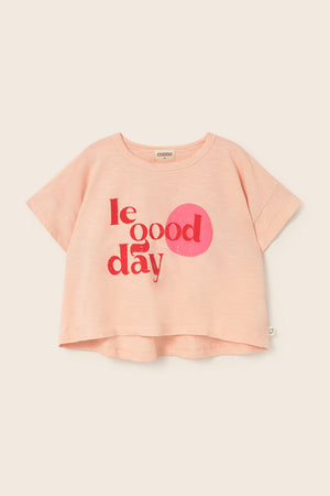 Cozmo T-Shirt Cloud Pink – nachhaltige Kinderbekleidung | lilya.ch