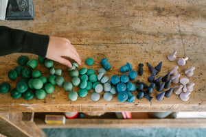 Grapat Holzspielset "Cold Mandala Mix" 81-teilig
