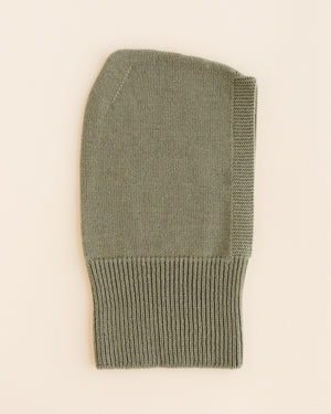 Hvid Balaclava Sturmhaube Eddy Artichoke aus Merinowolle