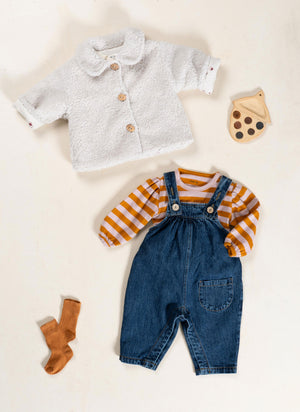 PLAY UP Fleecejacke Tones – nachhaltige Kinderbekleidung