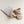 Hvid Babyschuhe Booties Merinowolle Oat – Rückansicht