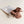 Hvid Babyschuhe Booties Merinowolle Terracotta – Rückansicht