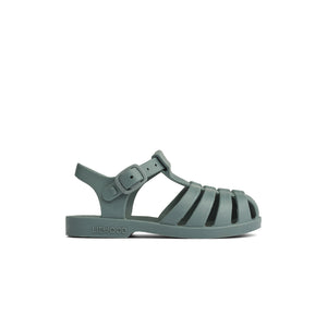 Liewood Kinder Sandalen Bre Whale blue – Materialdetail