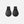 Cloby Magnetische Lederclips 2er-Set | Black