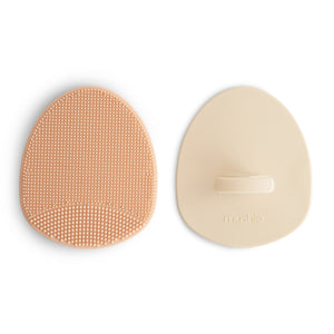 Mushie Babybürste 2er-Set | Blush / Shifting Sand