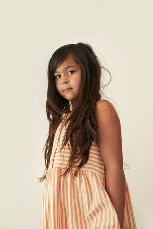 Robe sans manches Gray Label | Melon - Crème