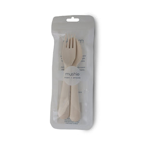 Mushie Kinder Besteck | Soft Lilac