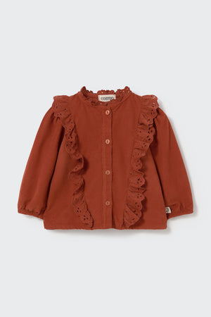 Cozmo Bluse Ginger – Kinderbekleidung aus 100% Baumwolle | lilya.ch