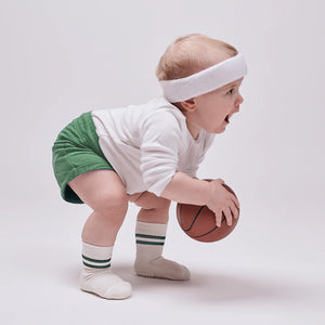 GoBabyGo Antirutsch Sportsocken | Green