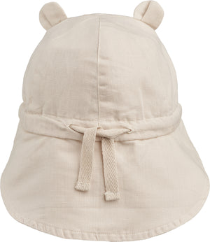 Liewood Sonnenhut Baby Gorm Sandy – Detailansicht