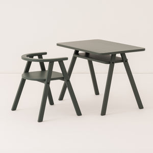 Nobodinoz Table enfant Growing Green - Deep Green