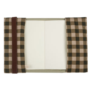 Nobodinoz Hyde Park Wickelunterlage | Green Checks