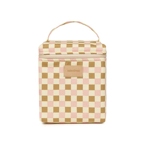 Nobodinoz Kühltasche "Hyde Park" | Yellow Pink Mosaic
