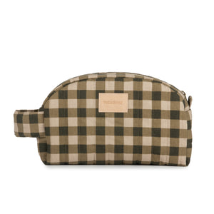 Nobodinoz Kosmetiktasche Hyde Park | Green Checks
