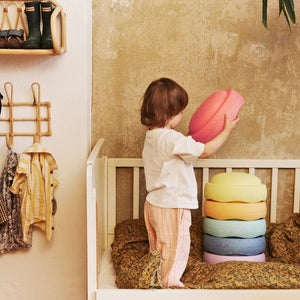 Stapelstein "Rainbow Pastel" 6er Set