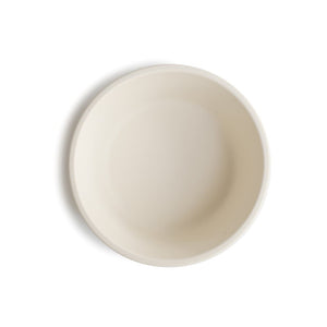 Mushie Silicone Suction Bowl | Ivory