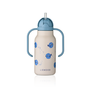 Liewood Trinkflasche Kimmie 250 ml Pufferfish / Sandy – Detailansicht