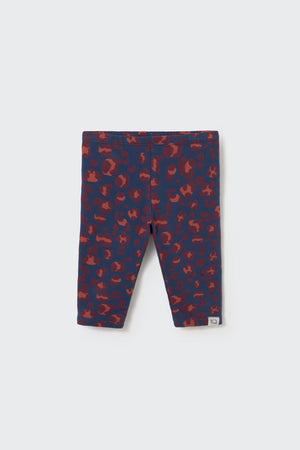 Cozmo Leggins Navy – Kinderbekleidung aus 94% Bio-Baumwolle, 6% Elasthan | lilya.ch