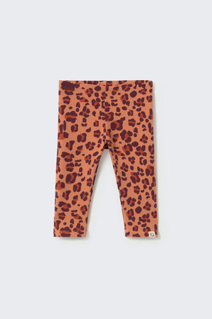Cozmo Leggins Pink Siena – Kinderbekleidung aus 94% Bio-Baumwolle, 6% Elasthan | lilya.ch