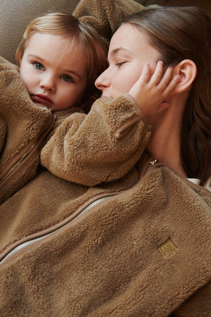 Liewood Jacke Calina Adult Pile Oat – Nahaufnahme