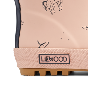 Liewood Thermo-Regenstiefel 'Jesse' Tuscany Rose – Materialdetail
