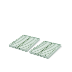 Liewood Aufbewahrungsboxen M 2er Set Weston Light Peppermint – Detailansicht