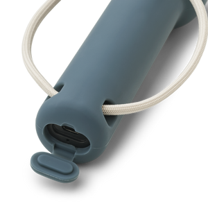 Liewood Taschenlampe Gry Whale Blue/Almond Mix – Rückansicht