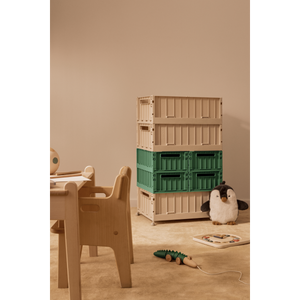Liewood Aufbewahrungsboxen M 2er Set Weston Dusty Ivy – Detailansicht