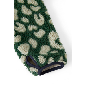 Liewood Fleecejacke Adult "Nelson" | Mega leo / Garden green