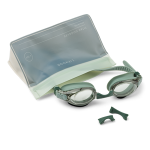 Liewood Schwimmbrille Titas Peppermint / Garden Green – Detailansicht