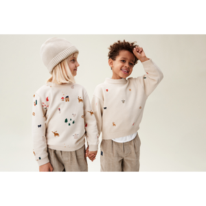 Liewood Strickpullover Orlane Holiday / Sandy – Materialdetail