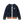 Liewood Strickjacke Tiago Classic Navy – Das Modell hat zwei gestrickte Seitentaschen, ein bestickter Aufnäher auf der Brust.