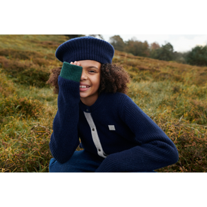 Liewood Strickjacke Tiago Classic Navy – Materialdetail