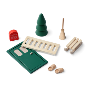 Liewood Elfentür Lena Garden Green Multi Mix – Das hübsche Set kommt minimalistisch und stilvoll daher, ein Spass für die ganze Familie in der Adventszeit.