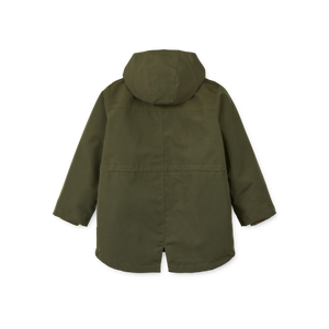 Liewood Winterjacke Timber Army Brown Multi Mix – Rückansicht