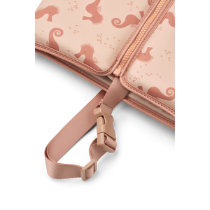 Liewood Schwimmweste Dove Seahorse / Apple Blossom – getragen