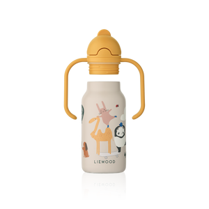 Liewood Thermo Trinkflasche Kimmie Around the world / Sandy – Materialdetail