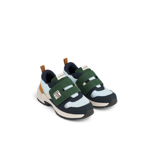 Liewood Kinder-Sneaker Denisa Classic Navy Multi Mix – Der Klettverschluss hat ein einzigartiges Design, das dem Schuh und den Outfits Ihrer Kinder einen coolen Twist verleiht.