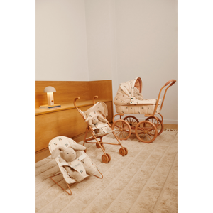 Liewood Puppen-Babywippe Mabel Mini Leo Tuscany Rose – Materialdetail