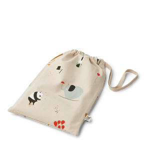 Liewood Pyjama-Set Wilhelm Circus / Sandy – Materialdetail