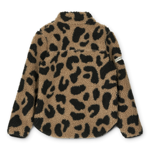 Liewood Jacke Nolan Pile Mega Leo Oat Mix – Rückansicht