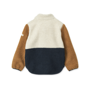 Liewood Jacke Nolan Pile Classic Navy Multi Mix – Rückansicht