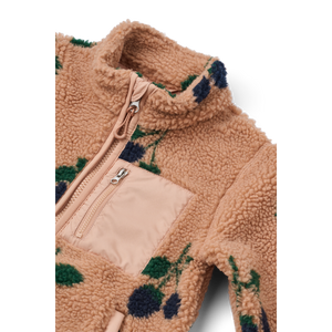 Liewood Jacke Nolan Berry Pale Tuscany – Materialdetail