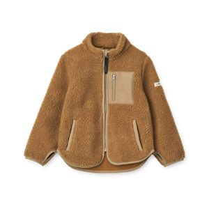 Liewood Jacke Nolan Pile Golden Caramel Oat Mix