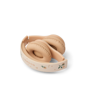 Liewood Kabellose Kopfhörer Quinn Peach Sea Shell – Materialdetail