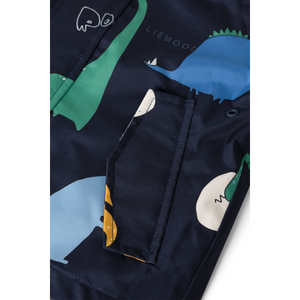 Ensemble de pluie Liewood "Manu" | Dino roar / Classic navy