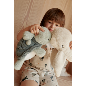 Liewood Kuscheltier Bermann Wal Teddy Mist – Materialdetail